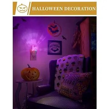 DORESshop Cat Night Light [2 Pack] Color-Changing Kids Night Light, Plug In, Dusk-To-Dawn Sensor, Baby Night Light, 10-Color RGB, Rainbow LED Light For Bathroom, Cute Room Decor,Boys Girls Gift