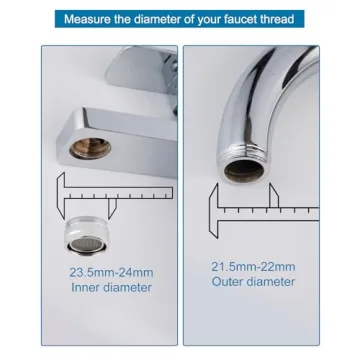 Hibbent Faucet Adapter Kit - Connect Garden Hose Easily