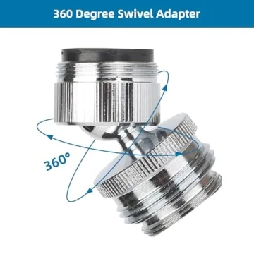 Hibbent Faucet Adapter Kit - Connect Garden Hose Easily