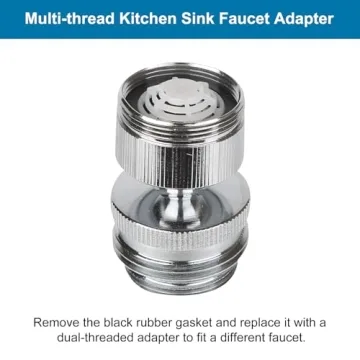 Hibbent Faucet Adapter Kit - Connect Garden Hose Easily