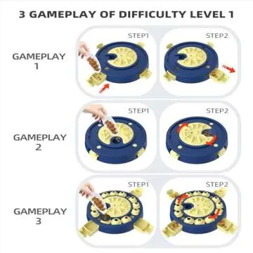 KADTC Dog Puzzle Toy Brain Mental Stimulation Mentally Stimulating Puppy Treat Dispensing Food Feeder Dispenser Advanced Level 3 2 1 Interactive Games for Small/Medium/Large Aggressive Chewers Breed