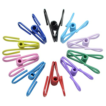 30 Vibrant Chip Clips for Kitchen and Laundry Tasks
