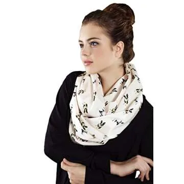 Etwoa Boston Terrier Infinity Scarf - Chic Dog Lover Accessory