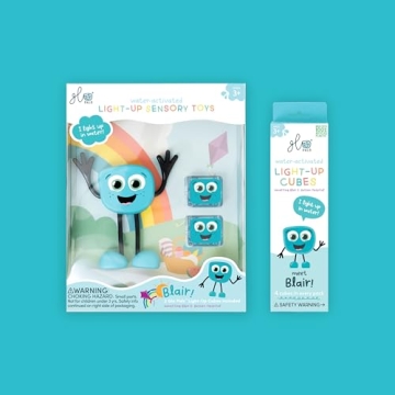 Glo Pals Light-Up Bath Toy for Fun Sensory Play