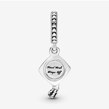PANDORA Graduation Cap Dangle Charm for Moments Bracelets
