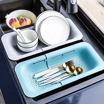 Retractable Kitchen Colander Strainer for Easy Cooking