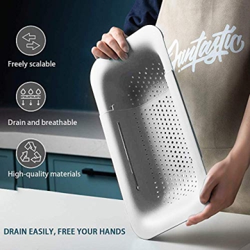 Retractable Kitchen Colander Strainer for Easy Cooking