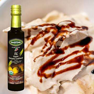 Mantova Organic Flavored Balsamic Vinegar 4-Pack For Every Dish