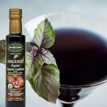 Mantova Organic Flavored Balsamic Vinegar 4-Pack For Every Dish