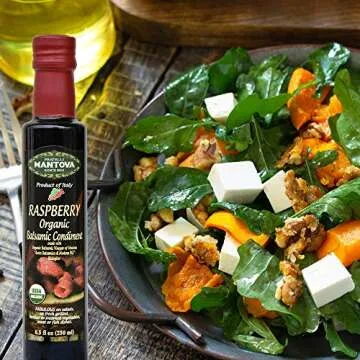 Mantova Organic Flavored Balsamic Vinegar 4-Pack For Every Dish