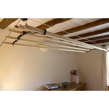 Sheila Maid Airer 57” Extra Wide: Eco-Friendly Laundry Dryer