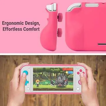 Orzly Grip Case for Nintendo Switch Lite - Ergonomic & Stylish