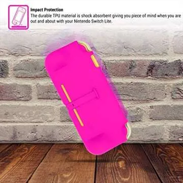 Orzly Grip Case for Nintendo Switch Lite - Ergonomic & Stylish