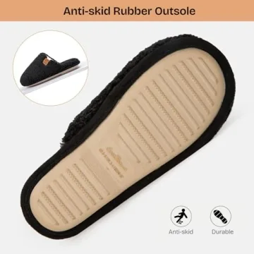 Warm Cozy Memory Foam Slippers for Women