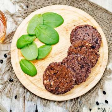 Augason Farms Gluten-Free Black Bean Burger 46 oz