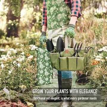 Colwelt Gardening Kit With Kneeling Cultivator