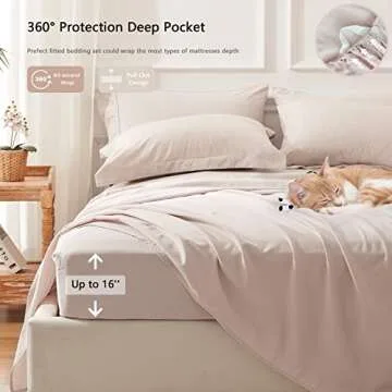 UNILIBRA King Comforter Set 7 Pieces for All Seasons