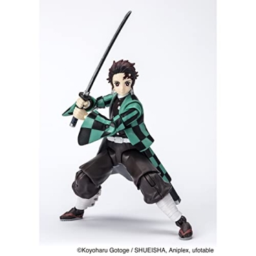 Demon Slayer Tanjiro 5" Action Figure by BANDAI NAMCO