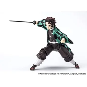 Demon Slayer Tanjiro 5" Action Figure by BANDAI NAMCO