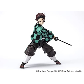 Demon Slayer Tanjiro 5" Action Figure by BANDAI NAMCO