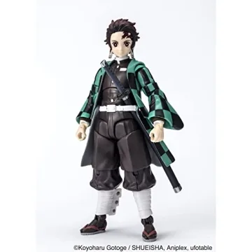 Demon Slayer Tanjiro 5" Action Figure by BANDAI NAMCO