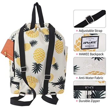 HAWEE Dry Wet Backpack with Shoe Compartment - Stylish & Waterproof