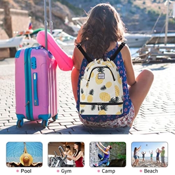 HAWEE Dry Wet Backpack with Shoe Compartment - Stylish & Waterproof
