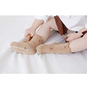 Charming Ruffle Socks for Baby Girls - FYLuoke