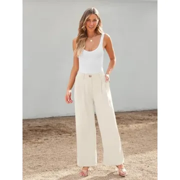 Shop LILLUSORY Wide Leg Dress Pants for Women