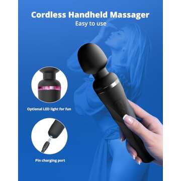LOVENSE Domi 2 Wand Massager Powerful Bluetooth Vibrator