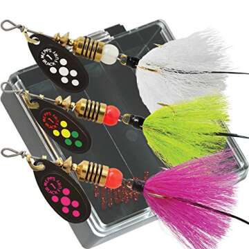 Mepps Black Fury Dressed Trout Fishing Lure Pocket Pack - Essential Gear For Anglers