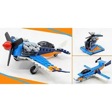LEGO Creator 3in1 Propeller Plane 31099 Flying Toy Building Kit (128 Pieces)