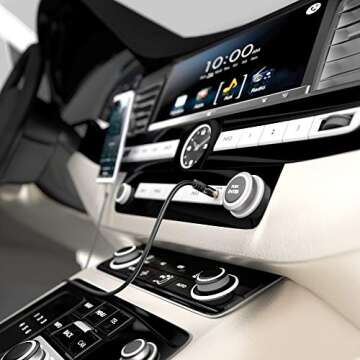 KabelDirekt – Aux Cable, Jack Cord & Audio 3.5mm Cable – 10ft – Available in 1.5-33ft – Suitable for Headphones – Mobile Phone – PC & Laptop Audio – Car – HiFi – Stereo, Black