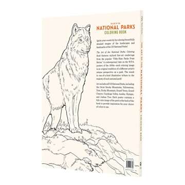 The Art of the National Parks: Coloring Book (Fifty-Nine Parks, Coloring Books)