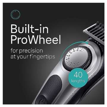 Braun All-in-One Style Kit Series 7 7440, Shaving Kit with 12-in-1 Trimmer for Beard, Body, Manscaping, Hair Clippers, 100 Minute Cordless Runtime, Includes Charging Stand & Premium Case