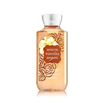 Bath and Body Works Warm Vanilla Sugar Signature Collection Shower Gel, 10 oz, new packaging