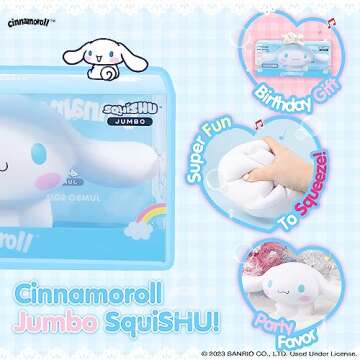 Cinnamoroll Jumbo Squishy Toy for All Ages and Occasions