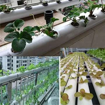 Jucoan 40 Pack 4 Inch Net Pots for Hydroponics Gardening