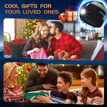 LED Beanie Hat for Adults Great for Women Men gifts