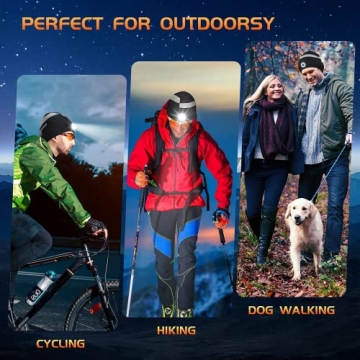 LED Beanie Hat for Adults Great for Women Men gifts