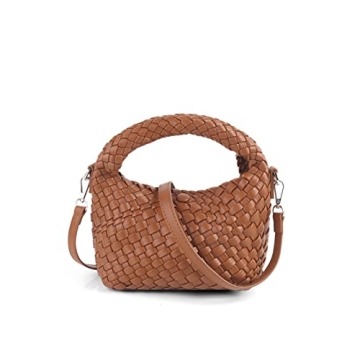 Stylish Women Woven Tote Small Crossbody Bag - Perfect for Any Occasion