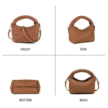 Trendy Women Woven Tote Small Crossbody Bag for Every Occasion