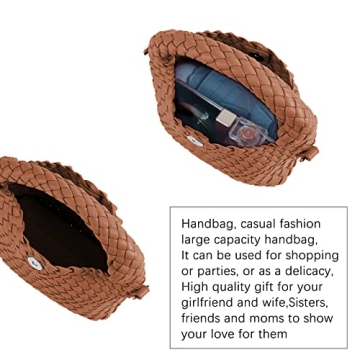Trendy Women Woven Tote Small Crossbody Bag for Every Occasion