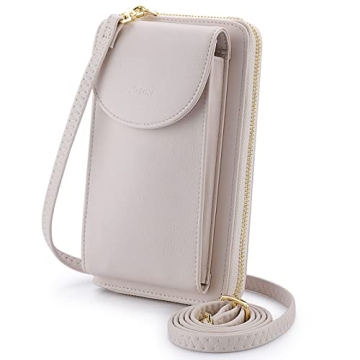 S-ZONE RFID Blocking Phone Purse for Women - Stylish & Secure