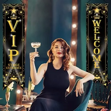 Chic 1920s VIP Party Decorations for Movie Nights and More