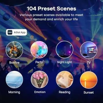 Linkind Color Changing Smart WiFi Light Bulbs, Work with Alexa & Google Home, A19 E26 Dimmable RGBTW Bulbs, No Hub Needed, 800 Lumen, 2.4Ghz WiFi, 6 Pack