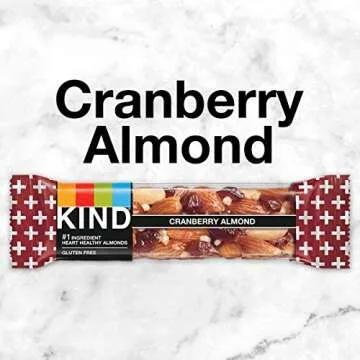 KIND Bars - Cranberry Almond Healthy Snacks, 24 Count
