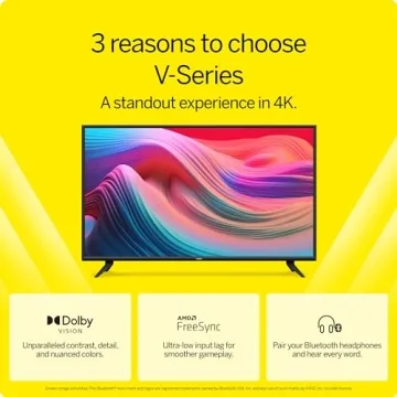 VIZIO V-Series 50-Inch 4K Smart TV with HDR and Voice Control