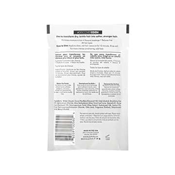 EDEN Coconut Shea Hair Masque for Hydrated Healthy Hair