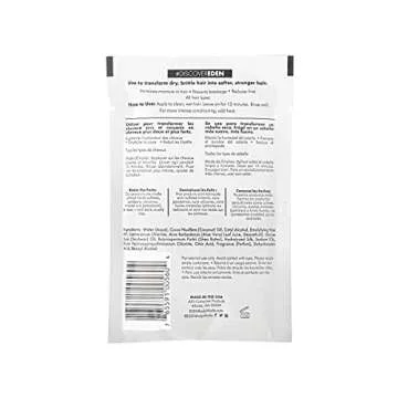 EDEN Coconut Shea Hair Masque for Hydrated Healthy Hair